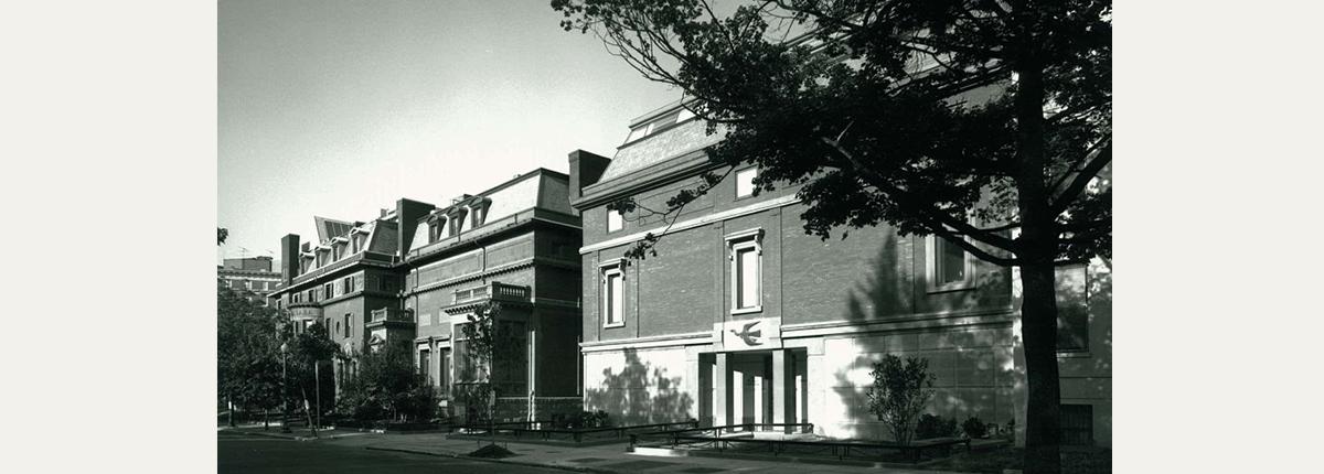 Photograph of the exterior of The Phillips Collection 1989