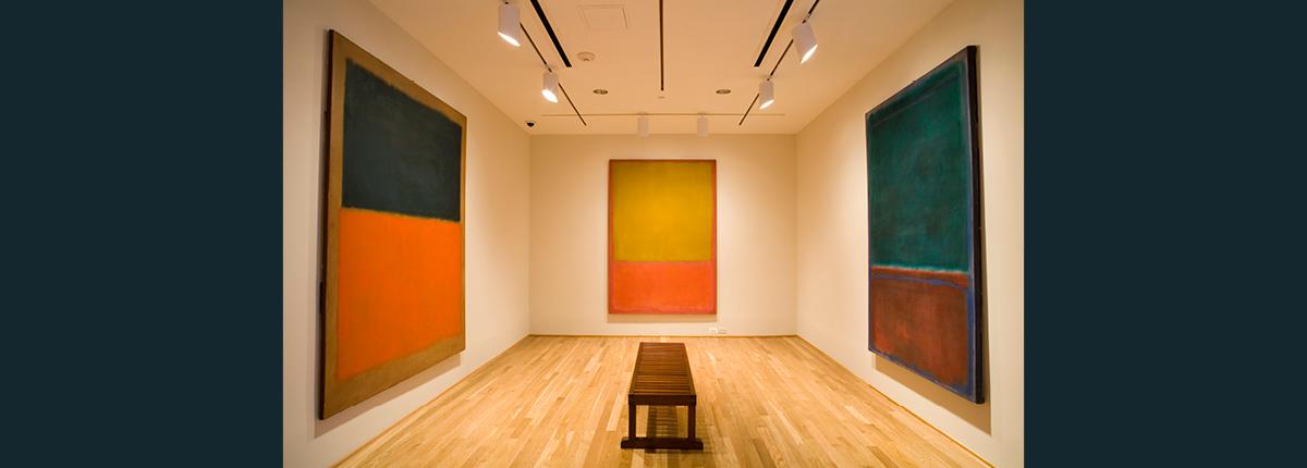 Photograph of The Rothko Room