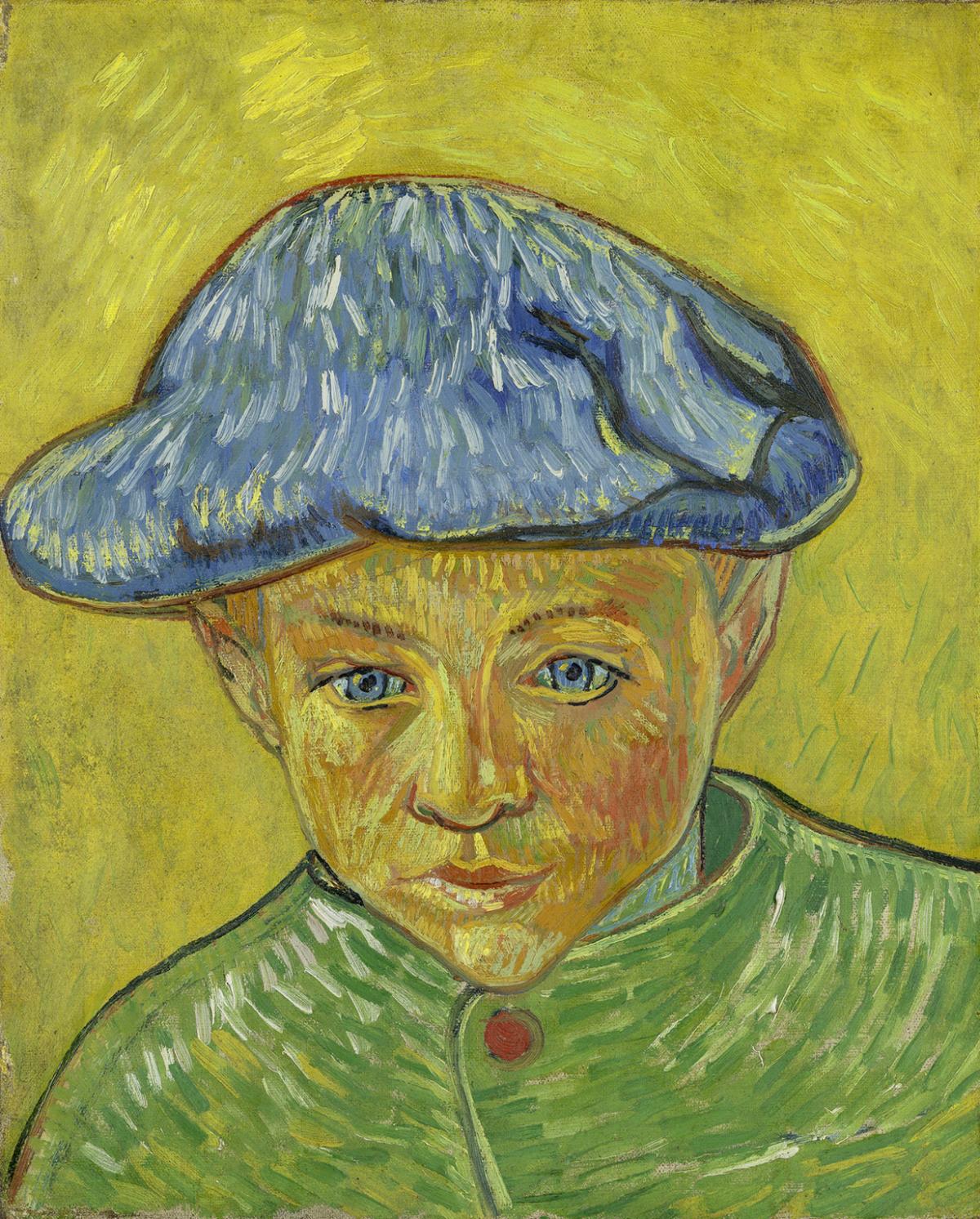 Portrait of young boy by Vincent van Gogh