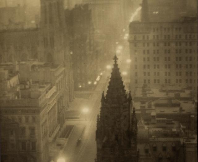 Fifth Avenue from the St. Regis by Alvin Langdon Coburn 