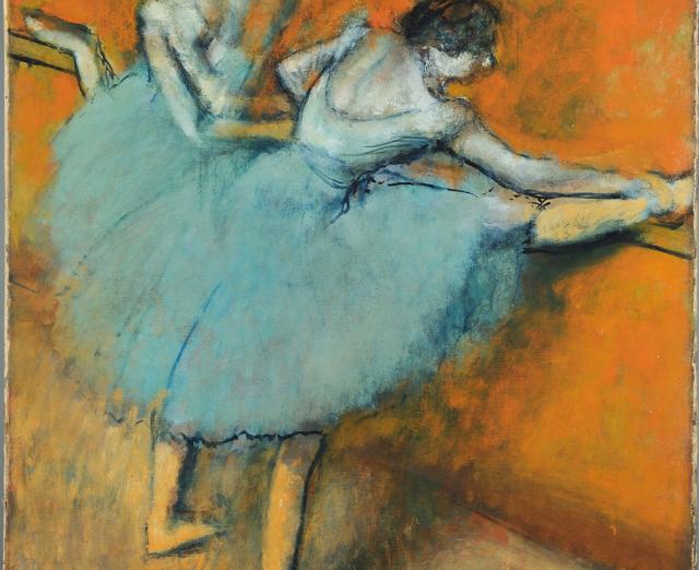 Edgar Degas, Dancers at the Barre, early 1880s-c. 1900