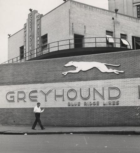The Exterior of the Greyhound Bus Terminal