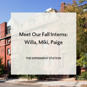 Intern blog promo: Willa, Miki, Paige