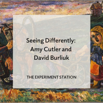 Promo for blog post Seeing Differently: Amy Cutler and David Burliuk