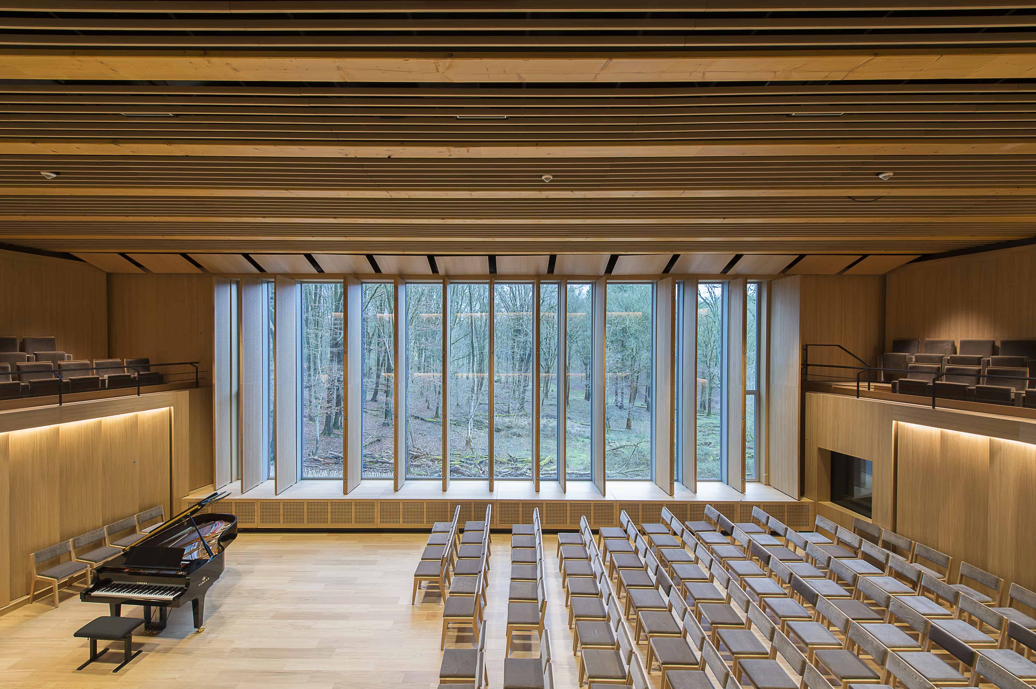 Photo of the Queen Elisabeth Music Chapel Studio Haas Teichen