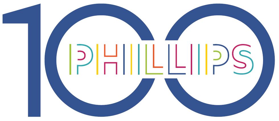 Phillips centennial logo