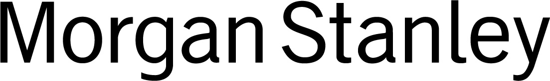 Morgan Stanley logo in black