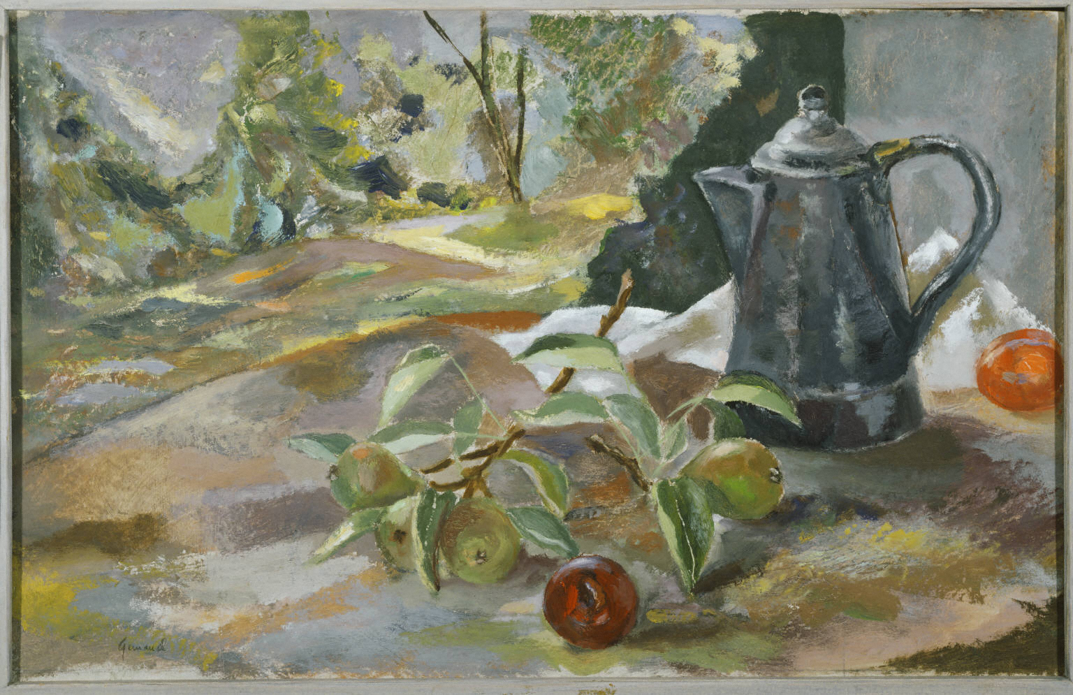 Coffee Pot, Plums and Pears The Phillips Collection