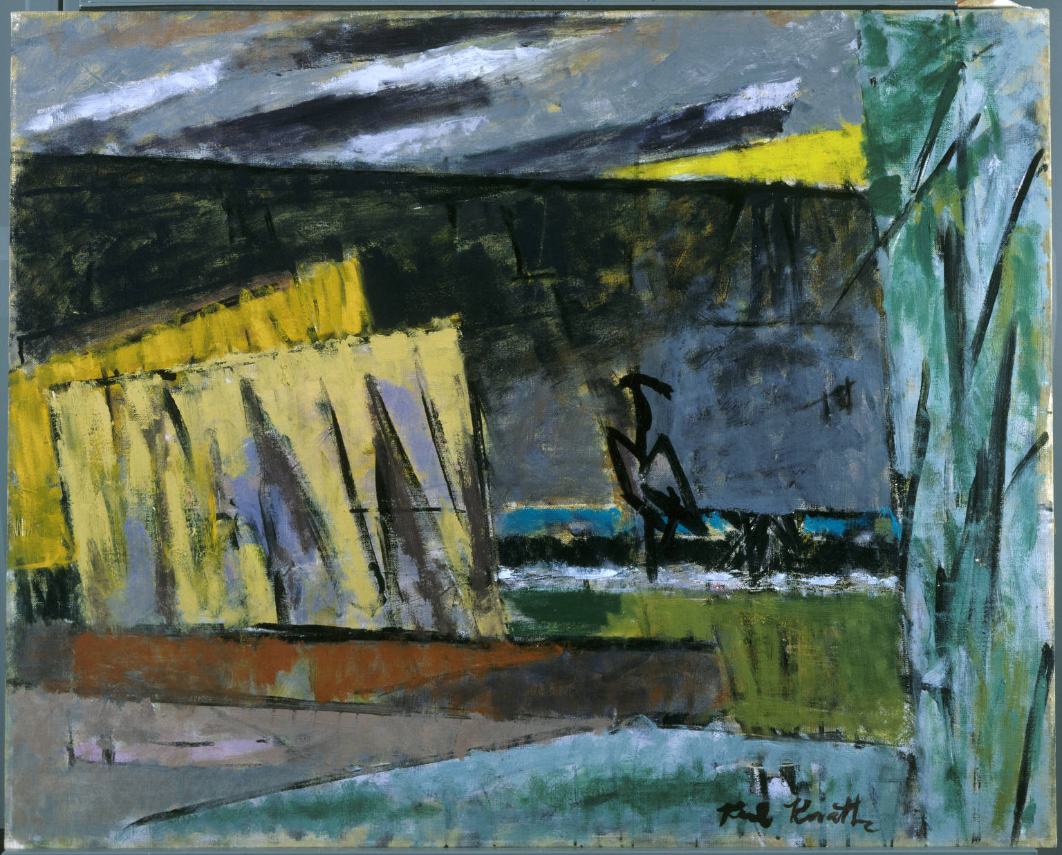 The Blue Heron at the Tide Wash The Phillips Collection