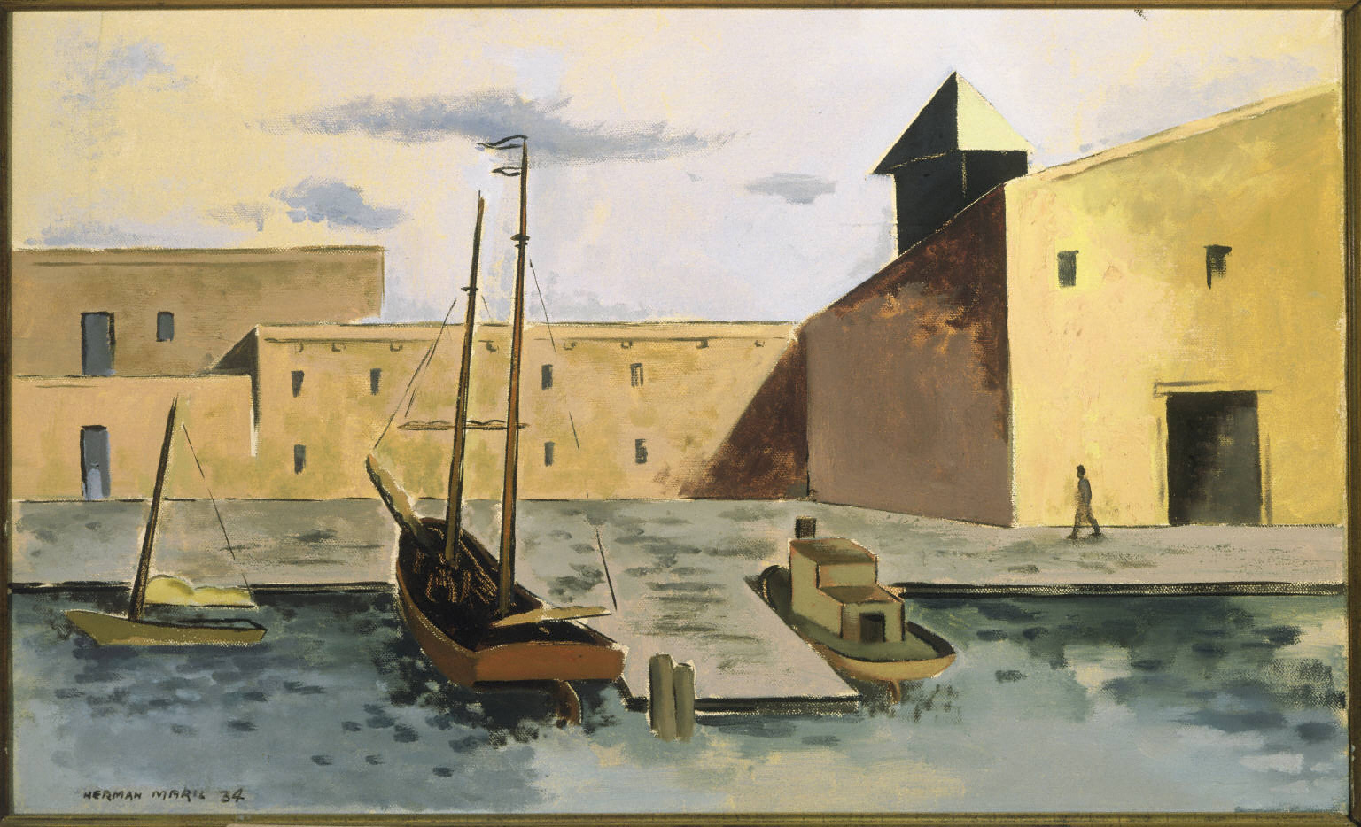 Harbor Scene The Phillips Collection