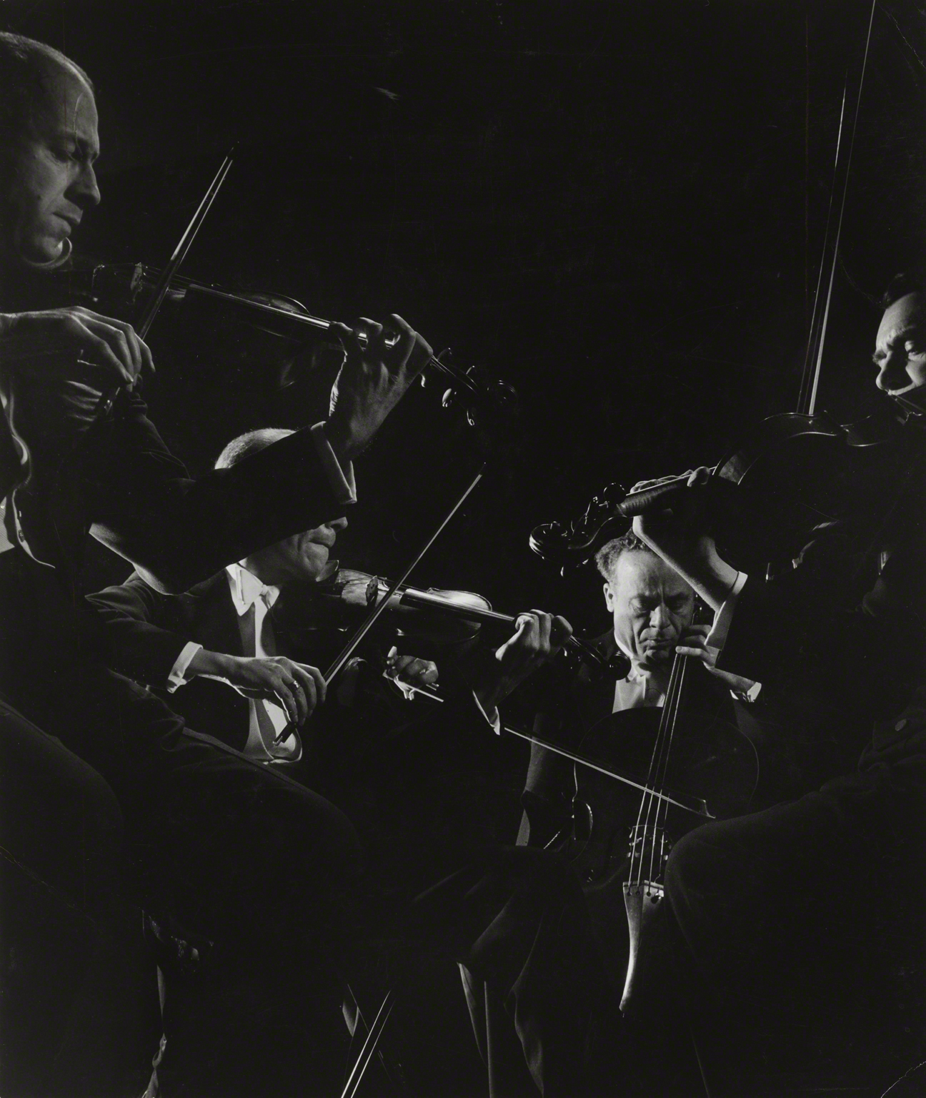 The Budapest String Quartet with Josef Roismann, 1st Violin; Edgar