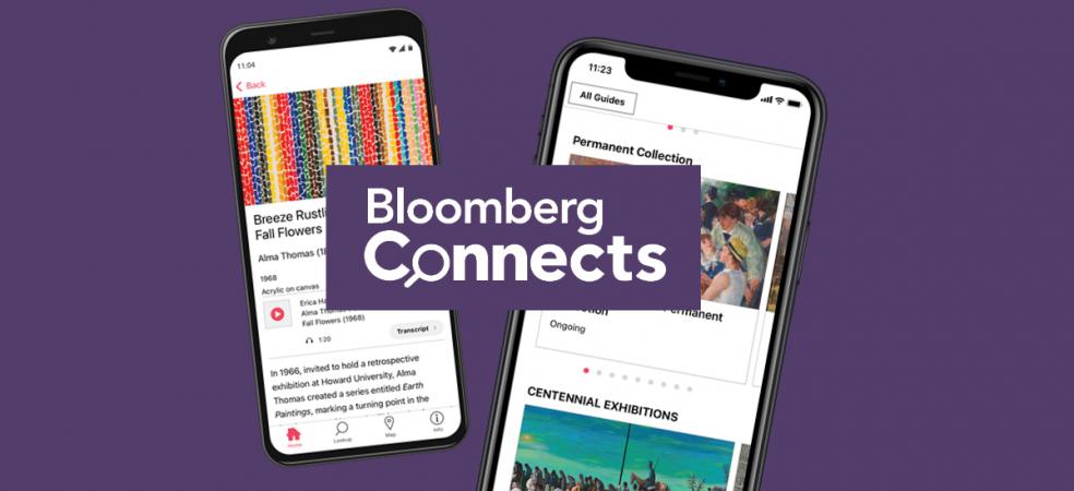 Bloomberg Connects app promo