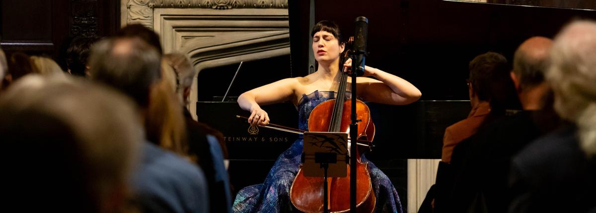 Camille Thomas Julien Brocal perform in the Music Room