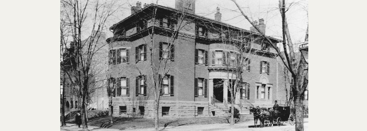 Photograph of the exterior of The Phillips Collection c. 1900