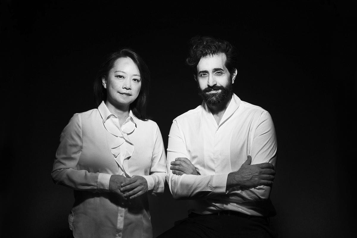 Photo of Karim Sulayman and Yi-heng Yang 