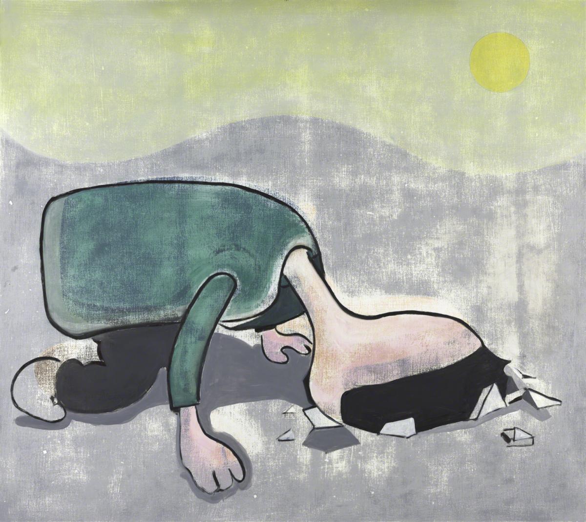 Julia Wachtel, Rabbit Hole, 2020