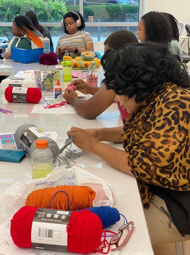 Crochet Circle at Phillips@THEARC