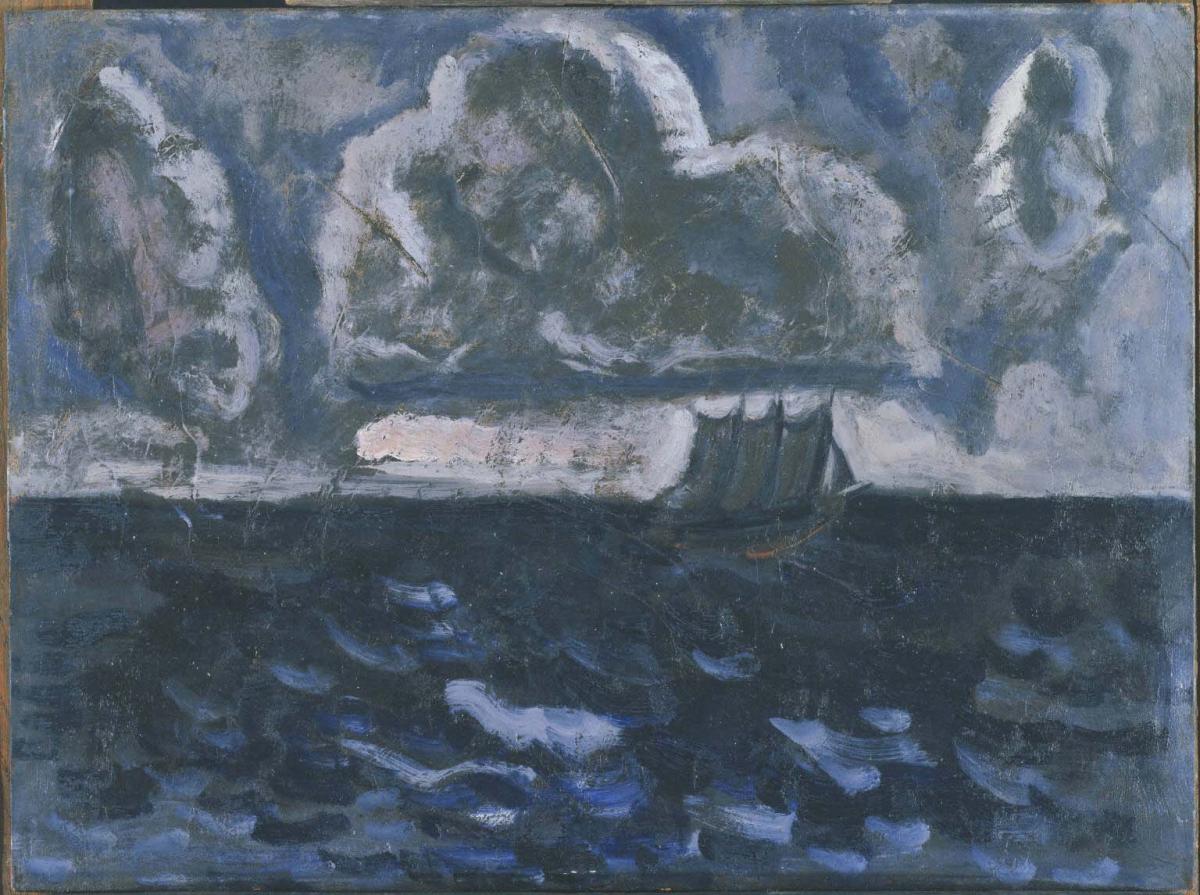 Marsden Hartley, Off to the Banks, between 1936 and 1938.