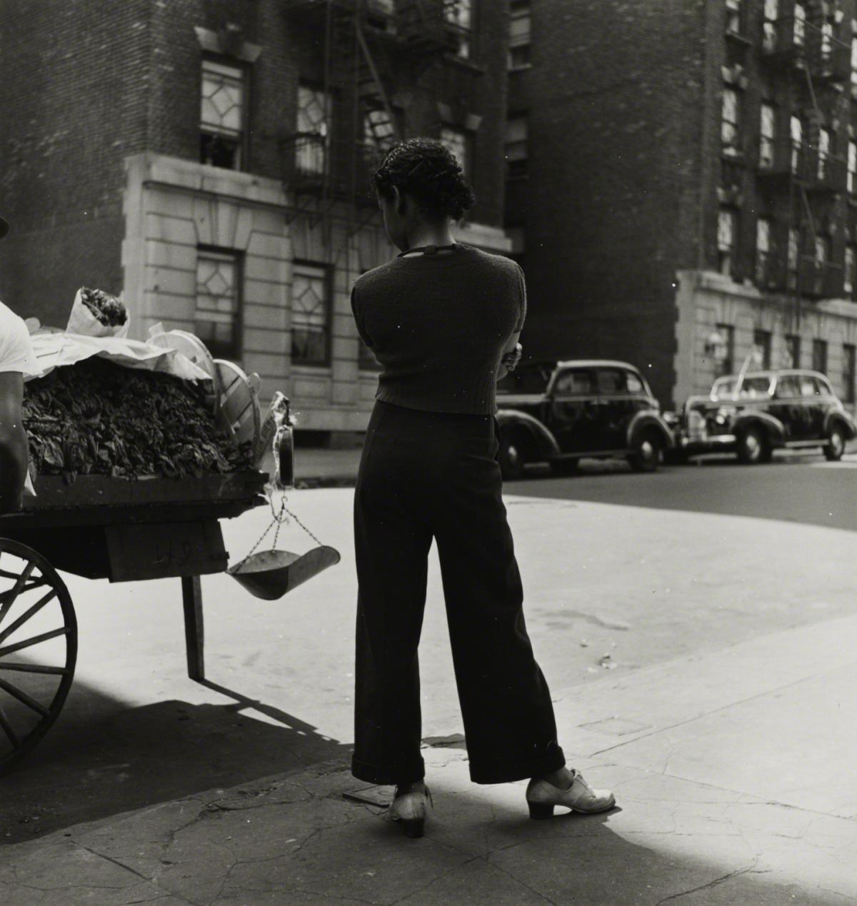 Aaron Siskind, The Most Crowded Block, not dated, printed later.