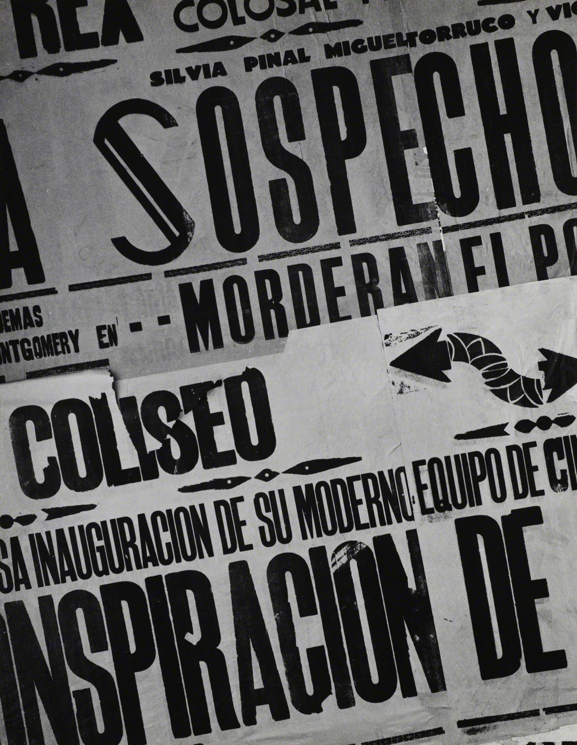 Aaron Siskind, Toluca 7, 1955.