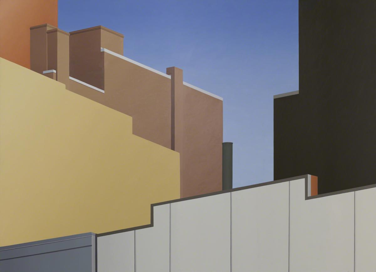 Joseph White, View From F Street, 1984.