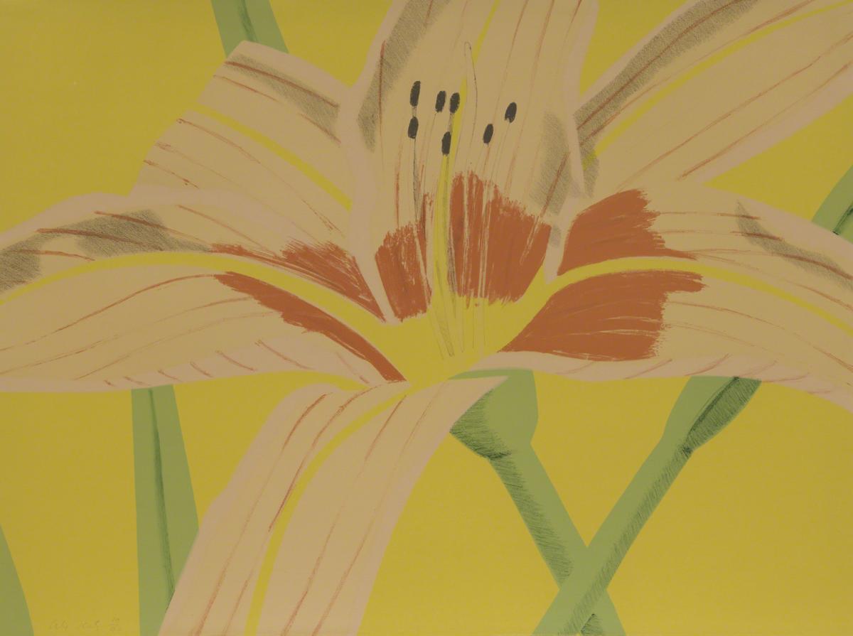 Alex Katz, Day Lily I, 1969.