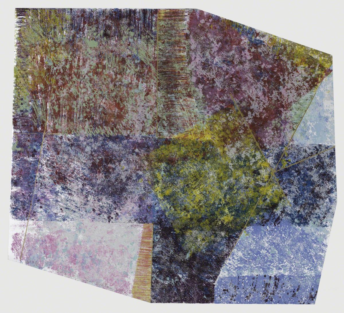 Sam Gilliam, Much, 1980.