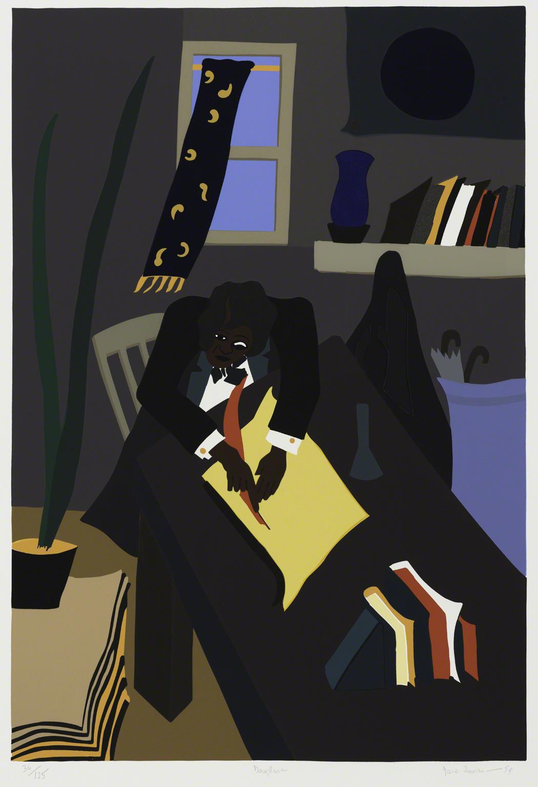 Jacob Lawrence, Douglass, 1999.