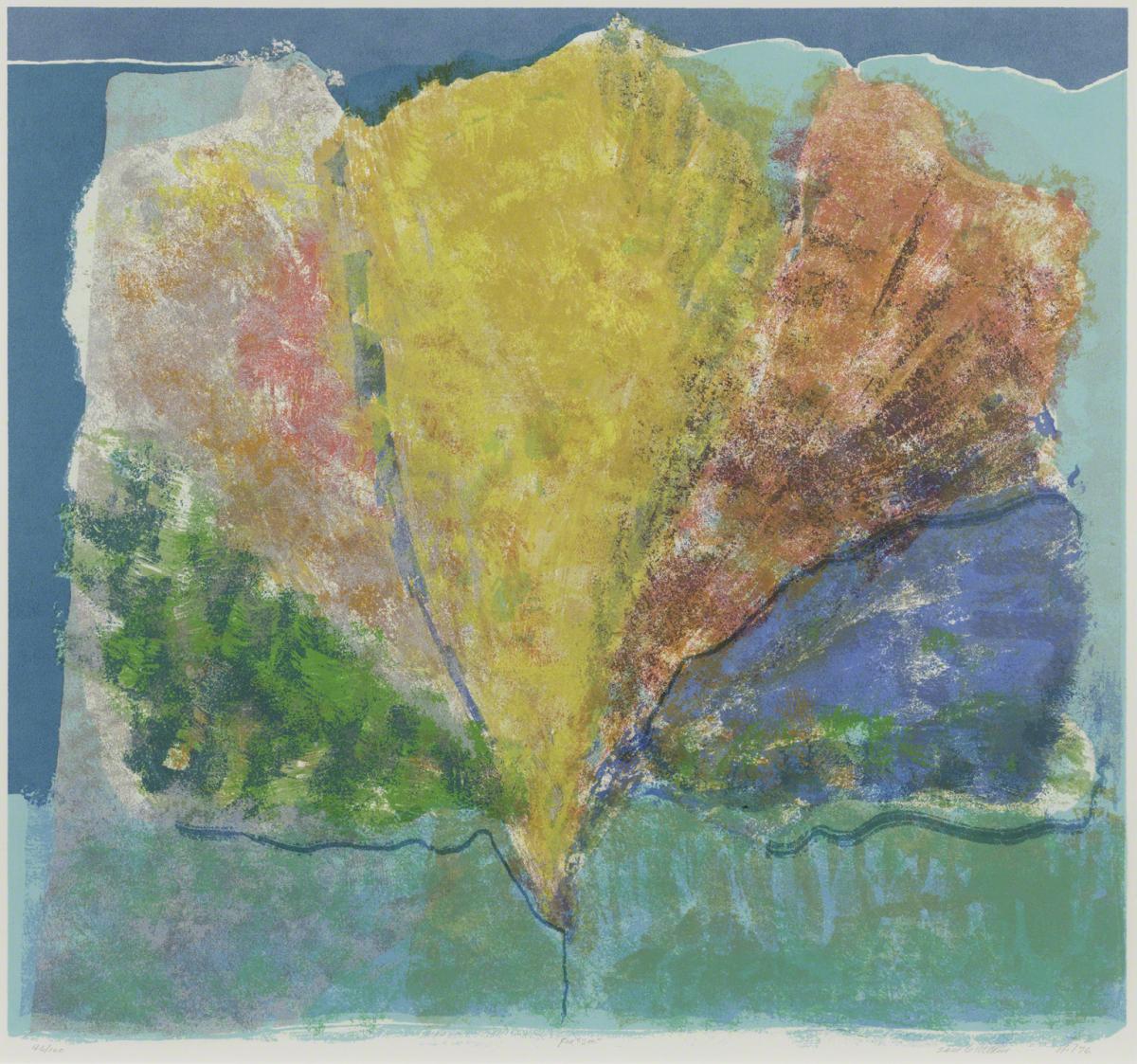 Sam Gilliam, For 200, 1976.