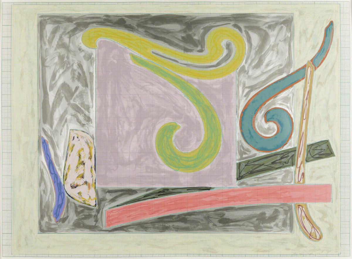 Frank Stella, Steller's Albatross (from the Exotic Bird series), 1977.