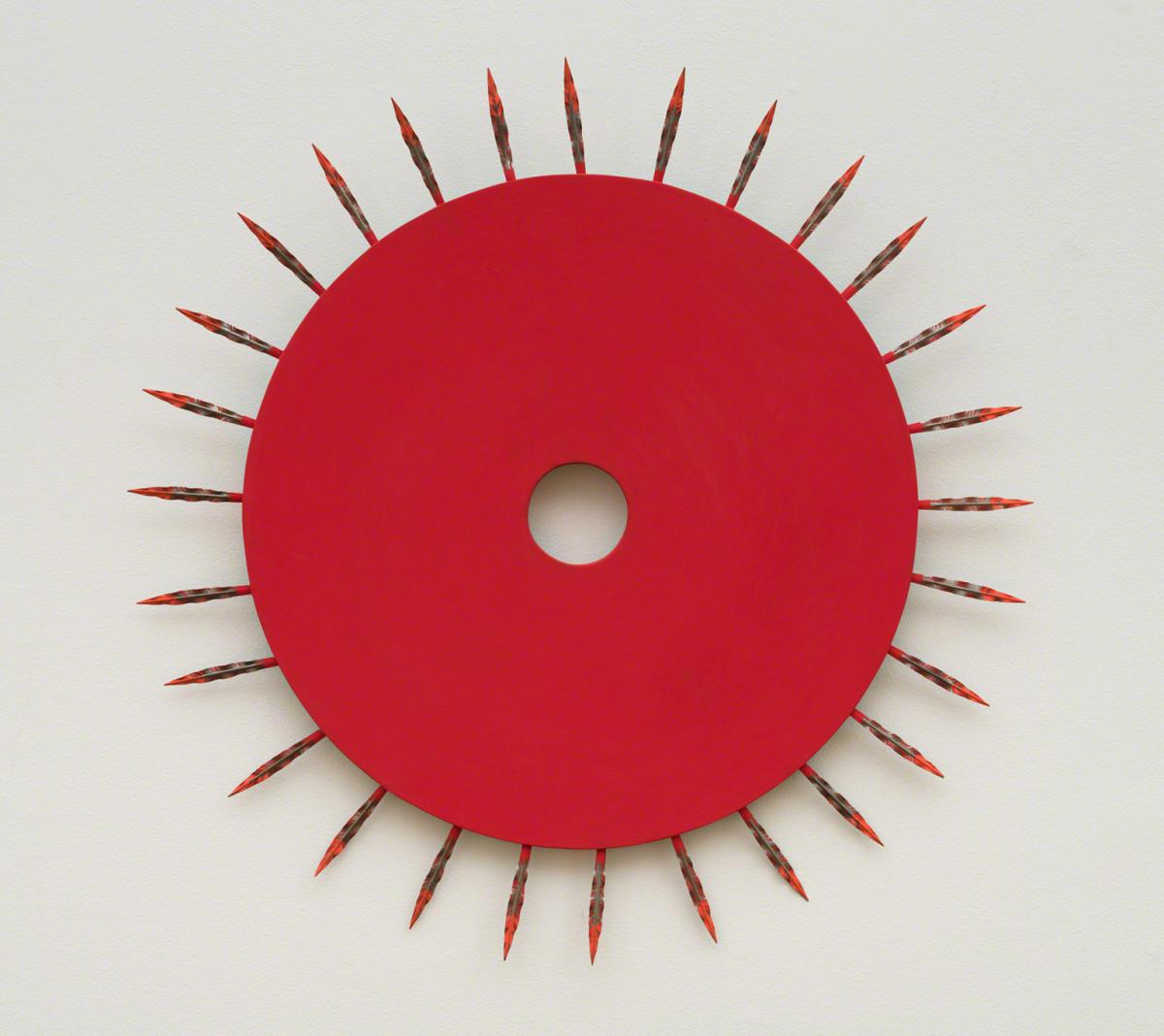 Moira Dryer, Untitled (Target), not dated.