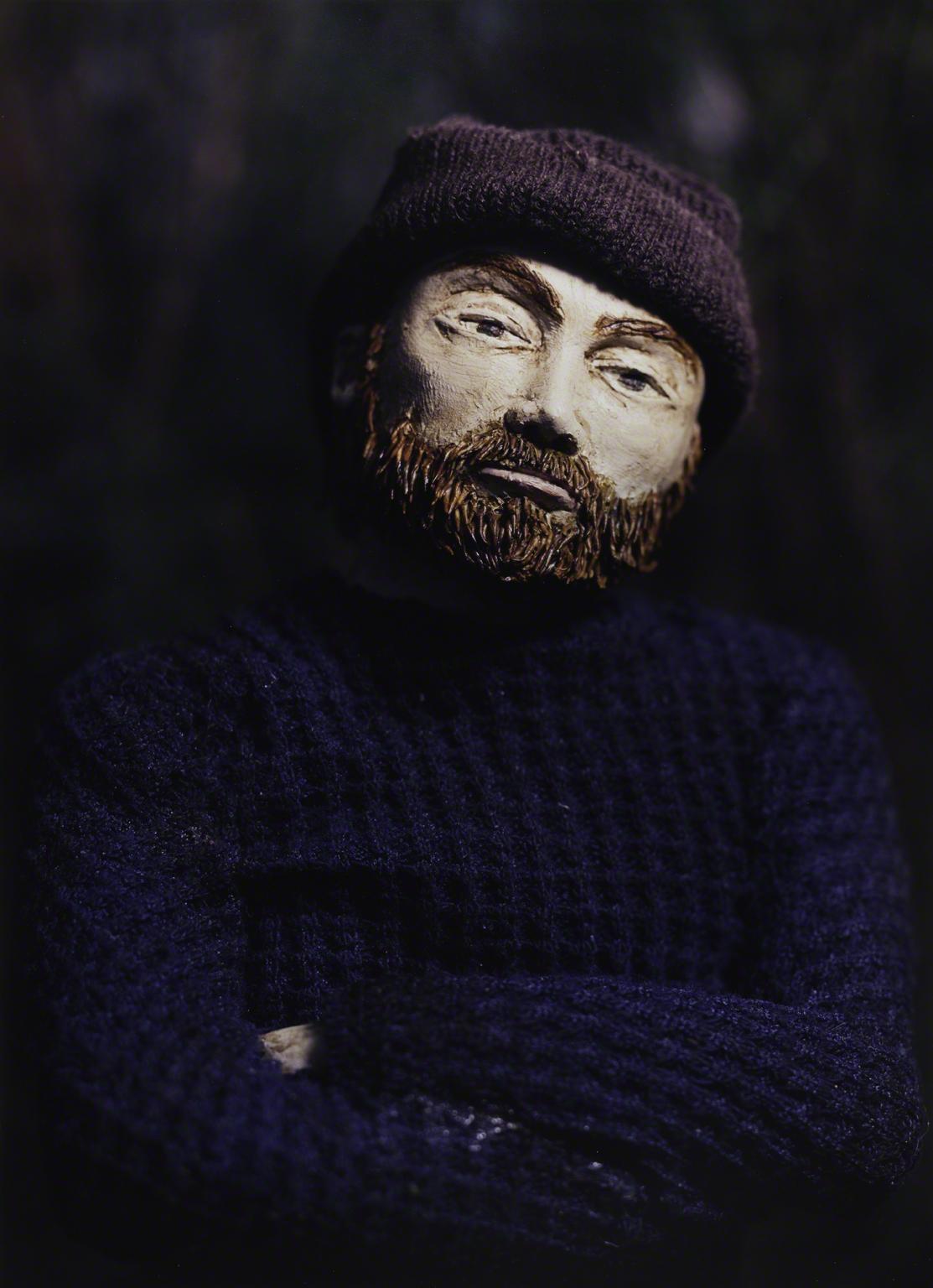 Sarah Anne Johnson, Bearded Man (Tree Planting project), 2003.