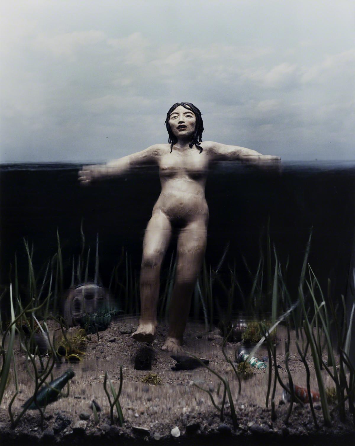 Sarah Anne Johnson, Lady of the Lake (Tree Planting project), 2002.
