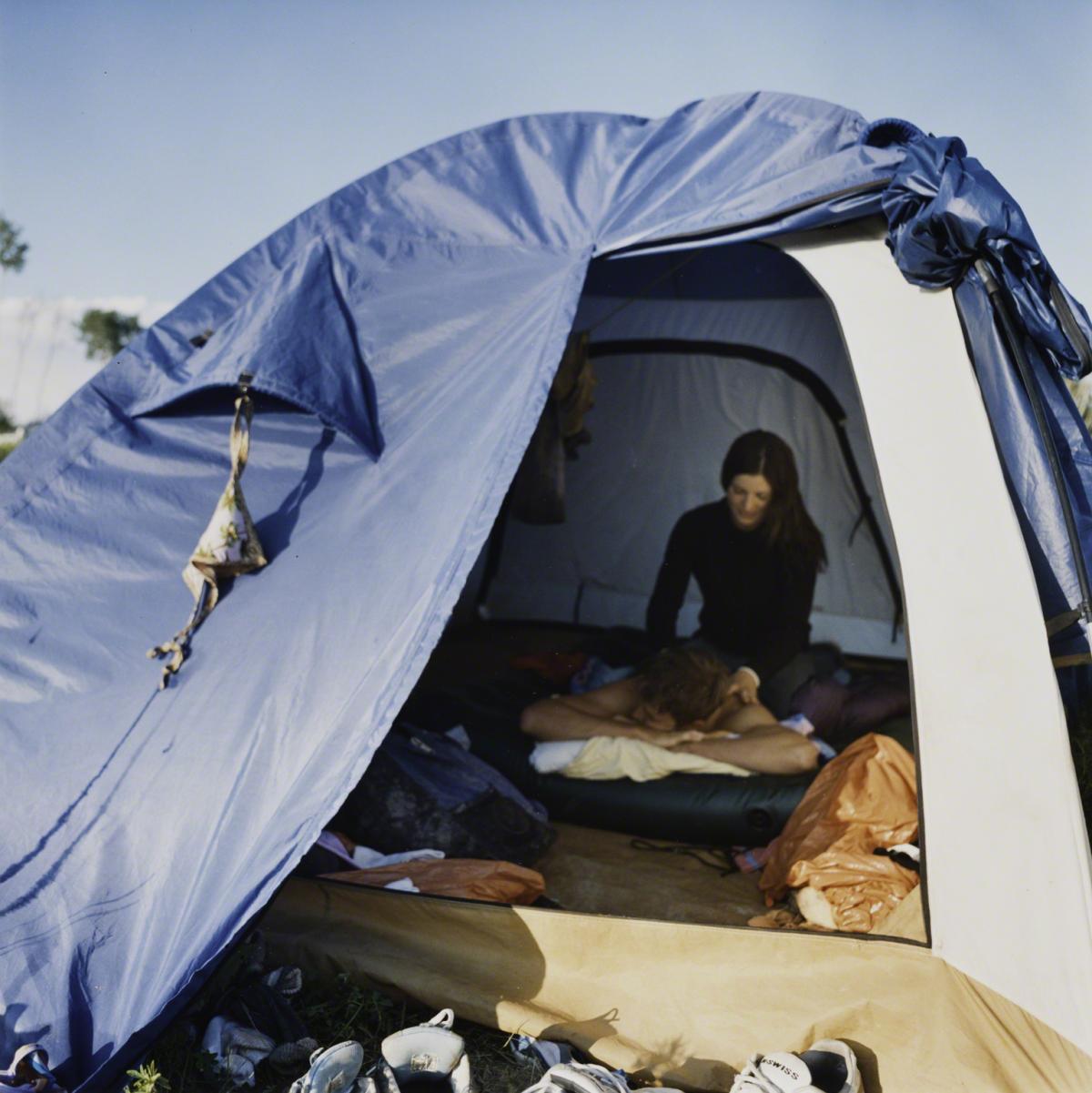 Sarah Anne Johnson, The Massage (Tree Planting project), 2004.