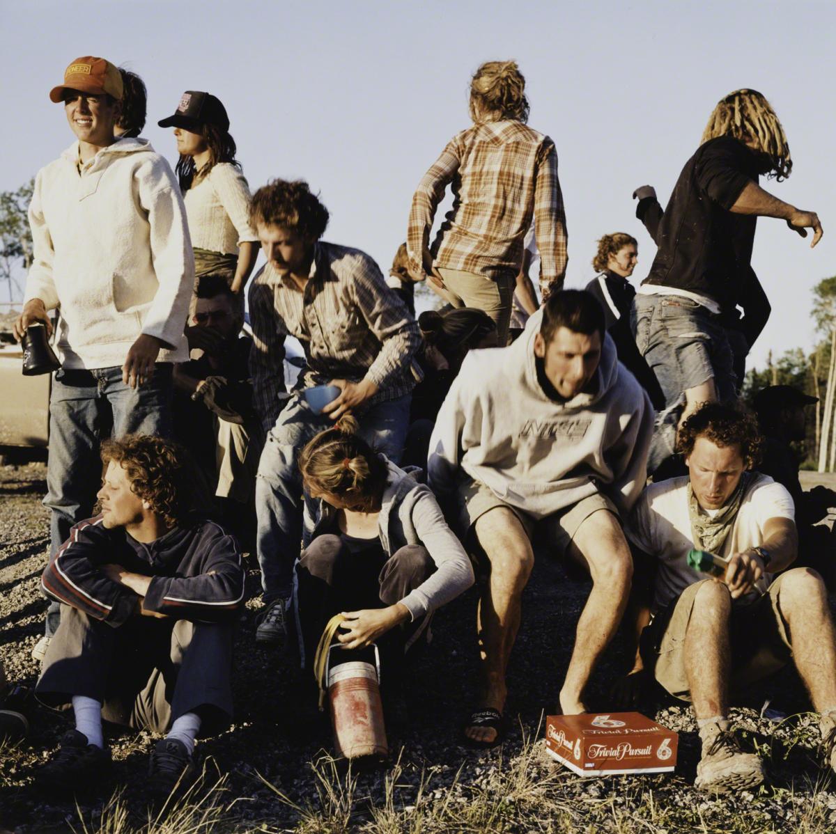 Sarah Anne Johnson, Trivial Pursuit (Tree Planting project), 2004.