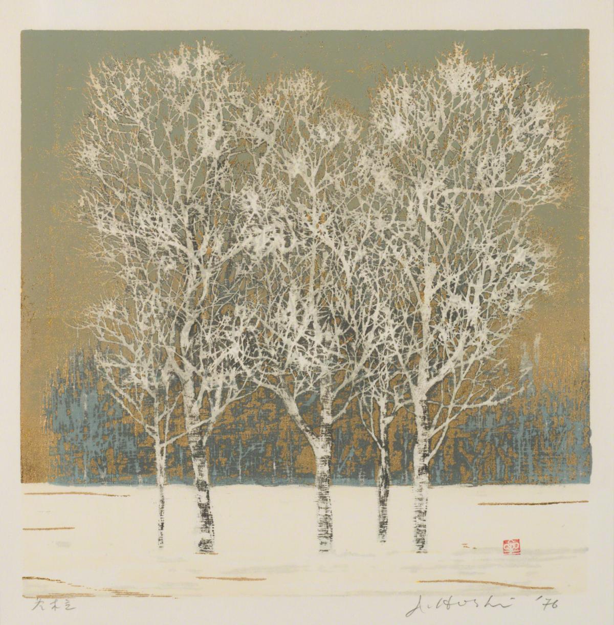 Joichi Hoshi, Clump of Trees, 1976.