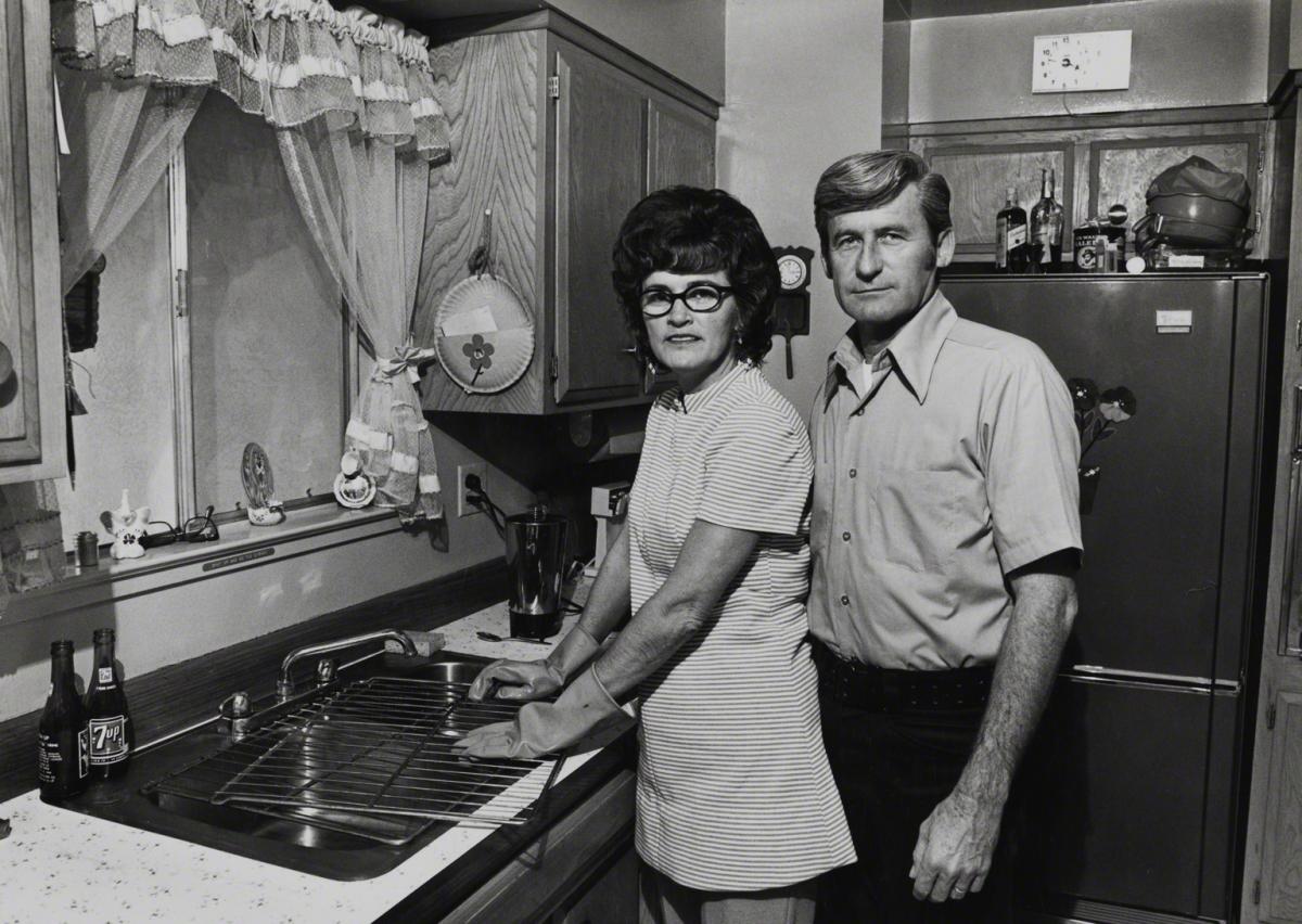 Bill Owens, Katherine and Bob Riley, 1972.