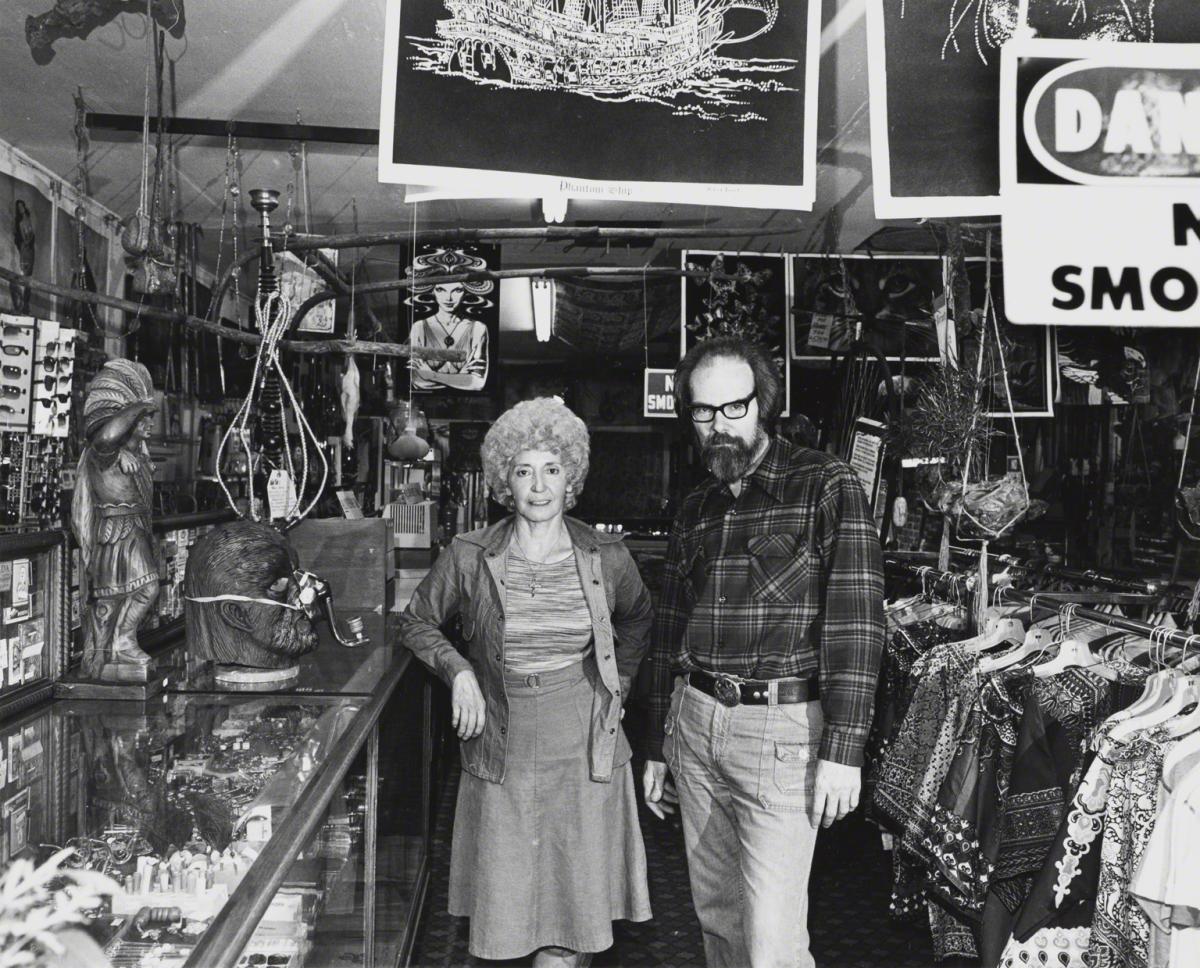 Bill Owen, My wife and I don’t like the term “head shop.” We are in the youth-oriented business. In seven years we have never been hassled by the police. We don't use drugs; we want to protect our livelihood., 1975.