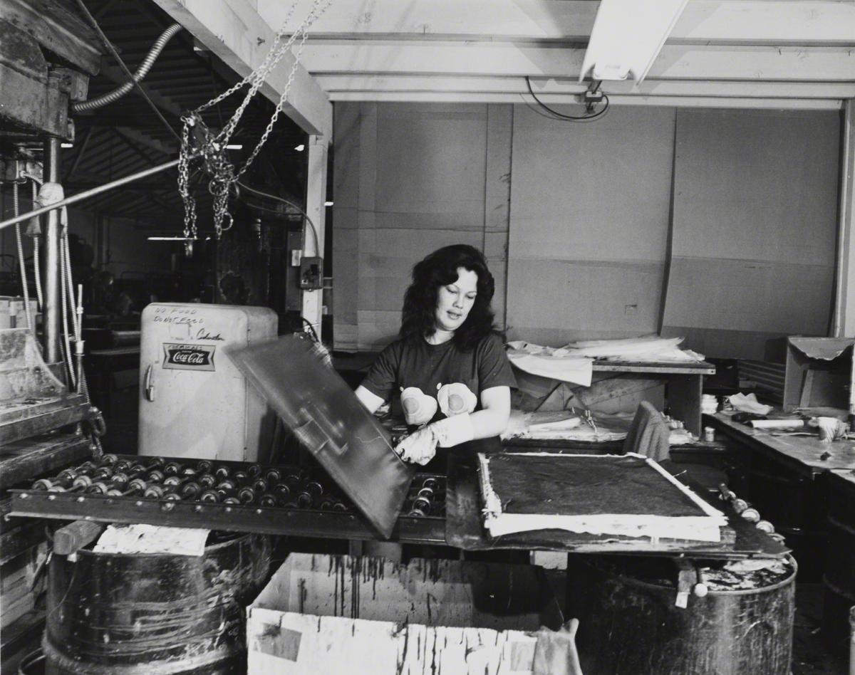 Bill Owens, I’m a plastics molder. and make oven doors for airline kitchenettes. I could never work indoors where I can't see the sun. I've been thinking about women's lib. Maybe I'll join something and do volunteer work. Maybe someday I'll work with children, 1976.