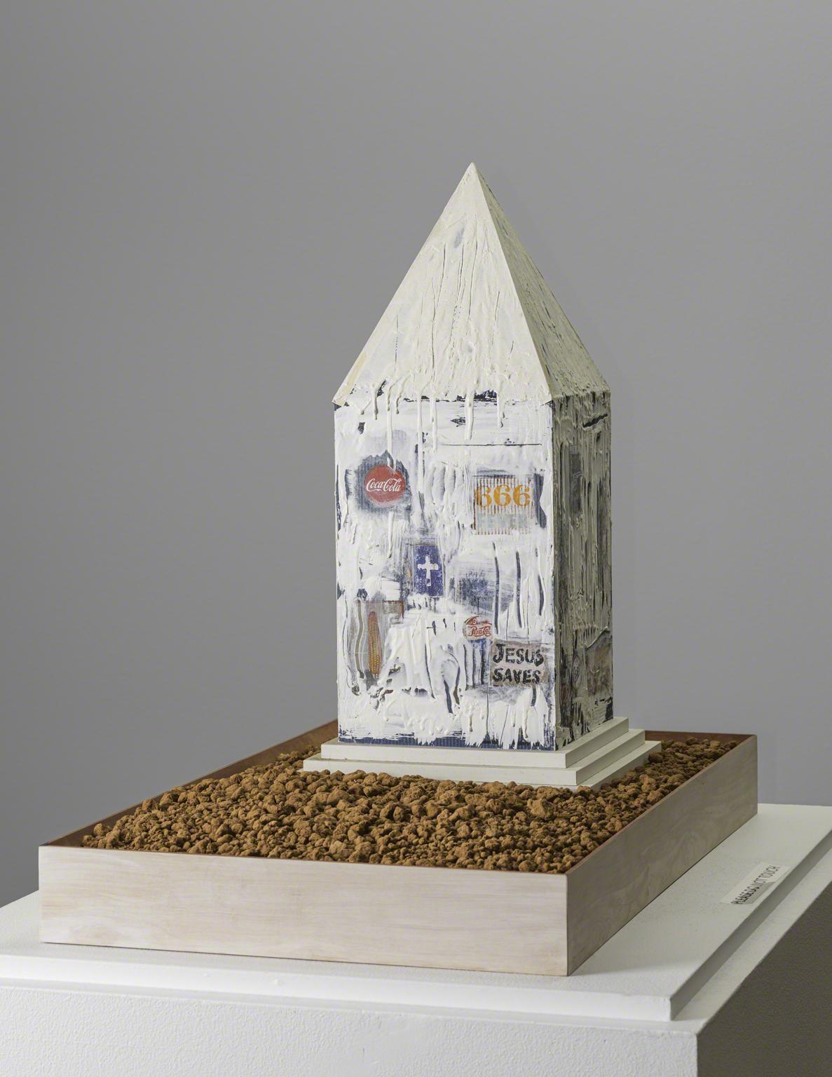 William Christenberry, Dream Building Screen Print Variation 1 (White), n.d.