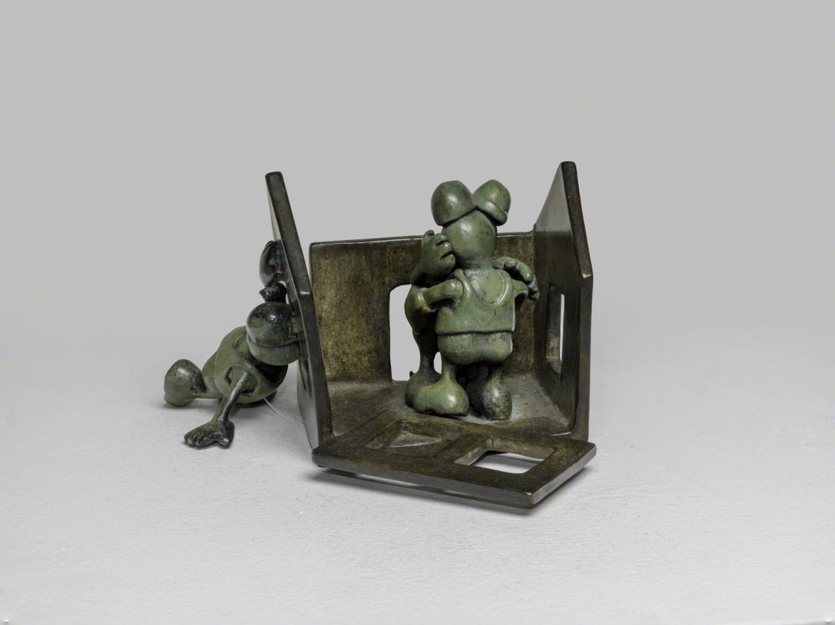 Tom Otterness, Kissing Couple House, n.d.