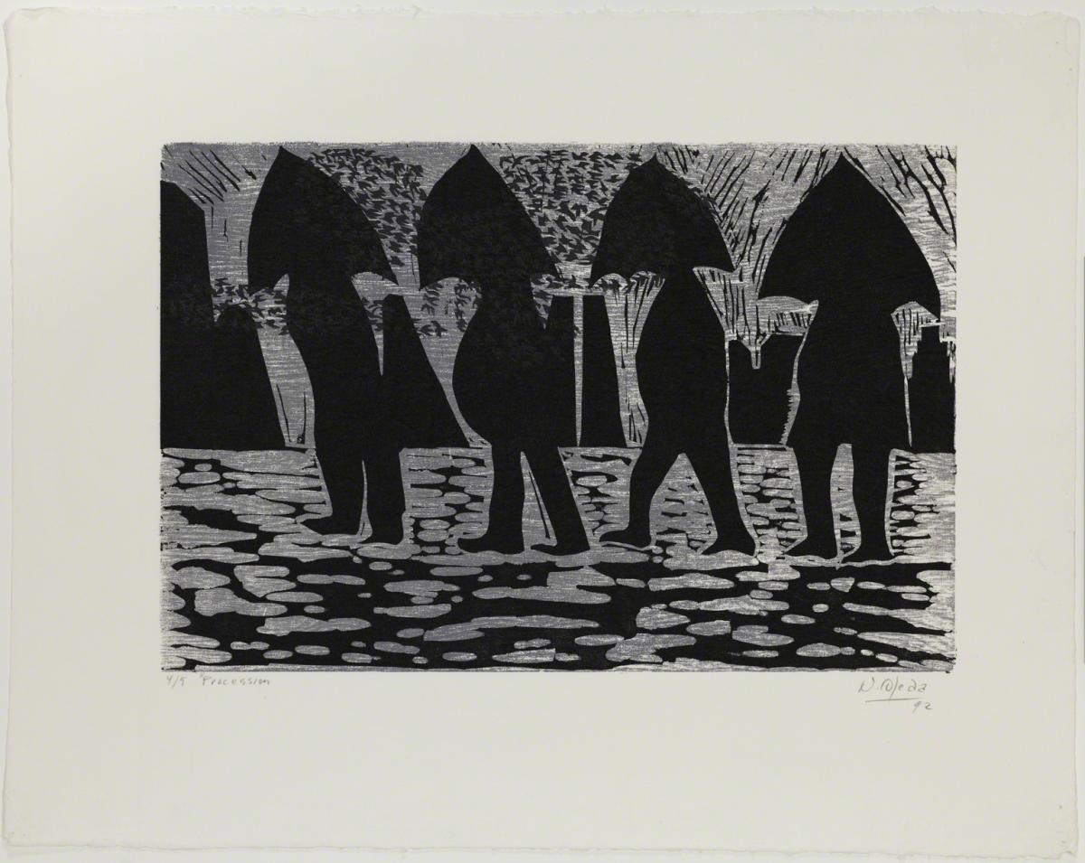 Naúl Ojeda, Procession, 1992.