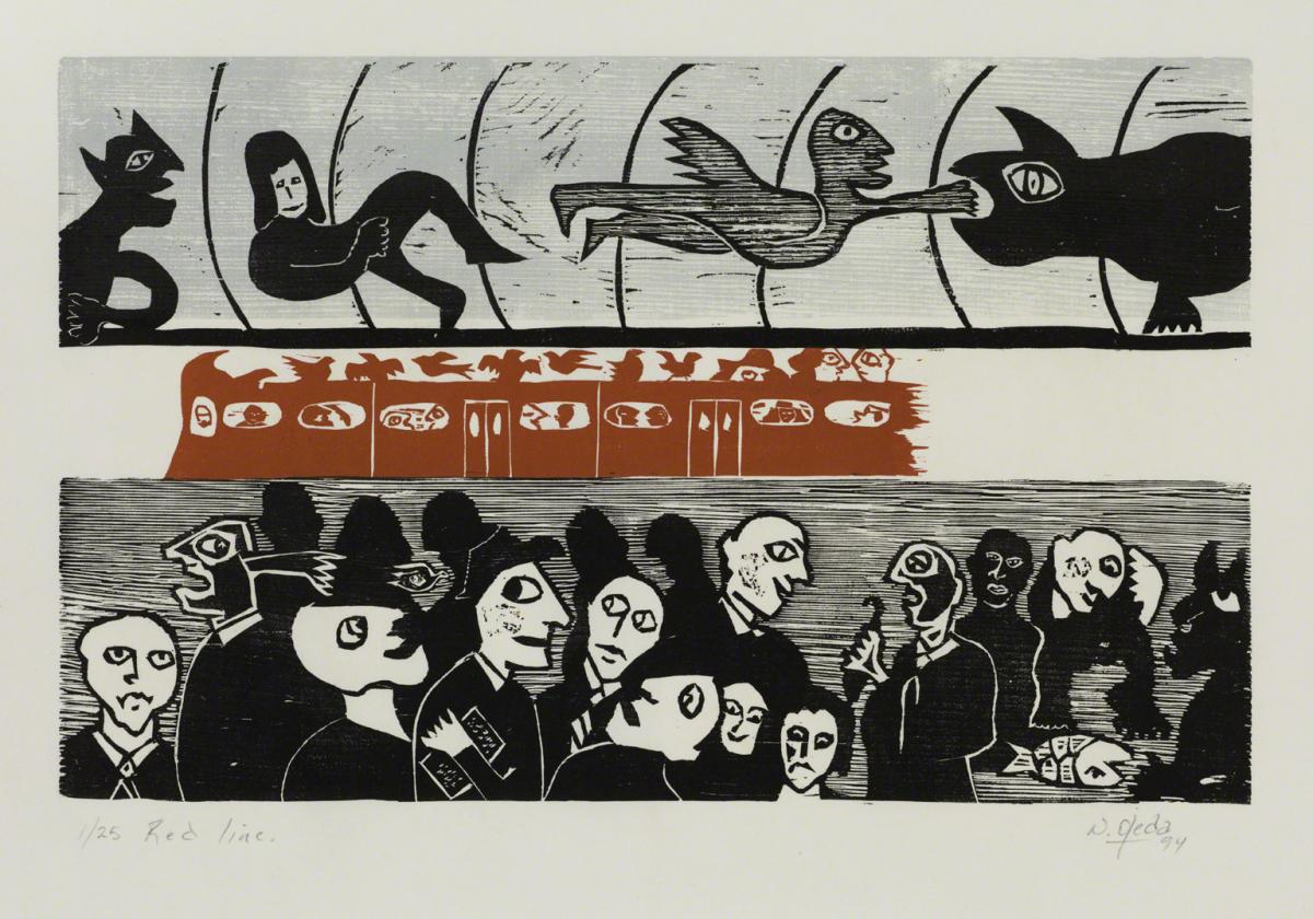 Naúl Ojeda, Red Line, 1994.