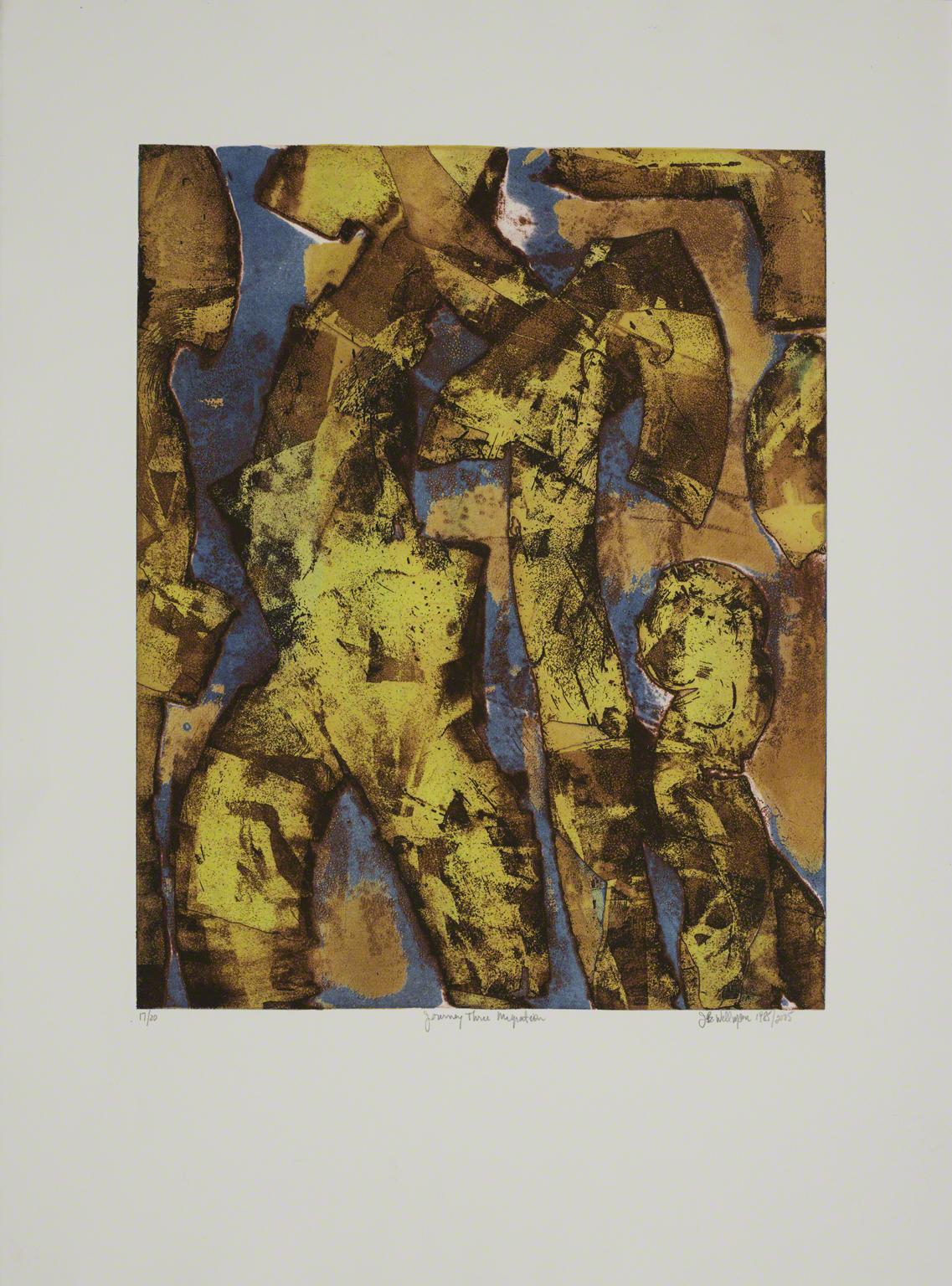 Joyce Wellman, Journey Through Migration, 1985.