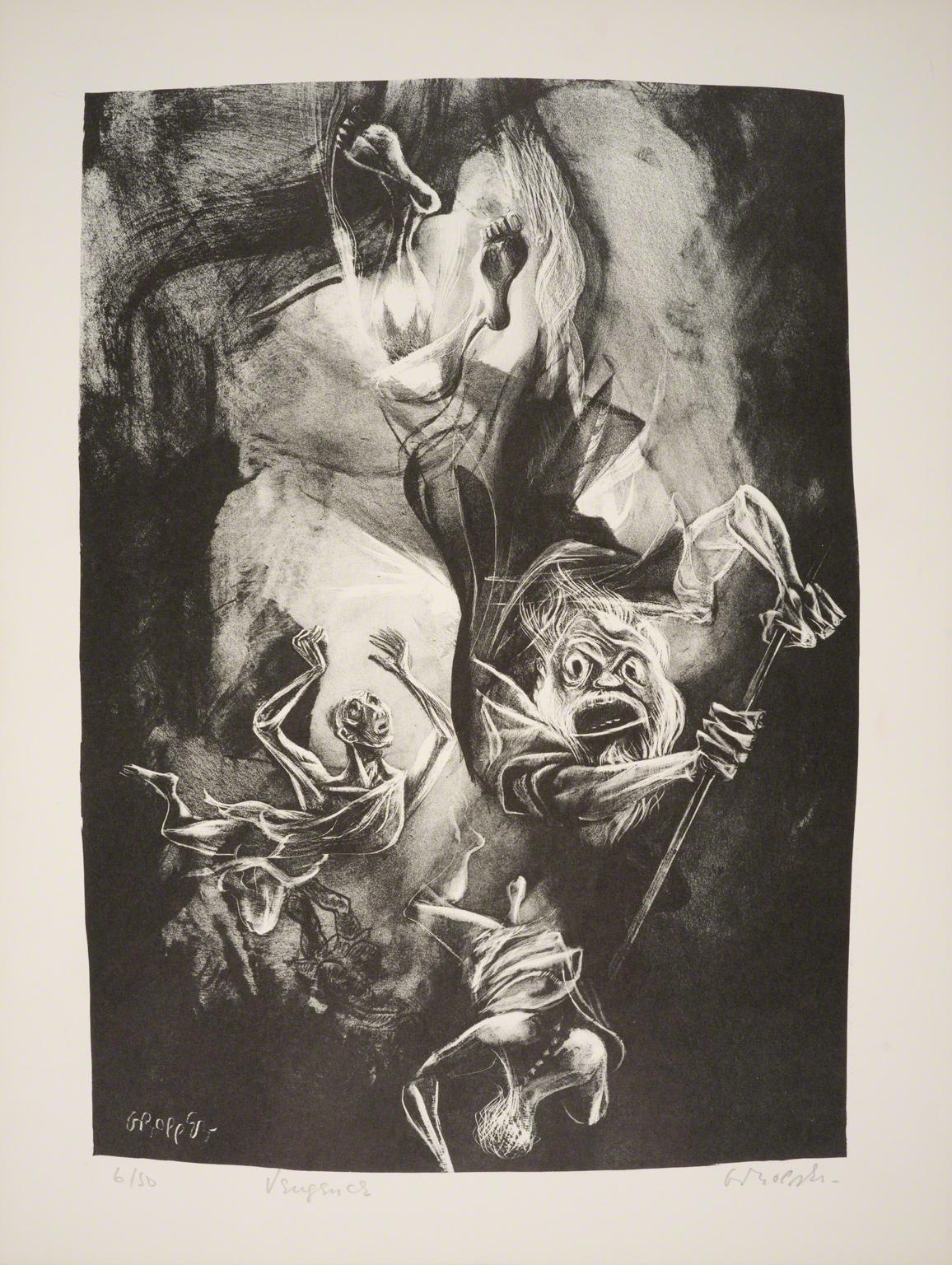 William Gropper, Vengeances from Capriccios, 1953-57.