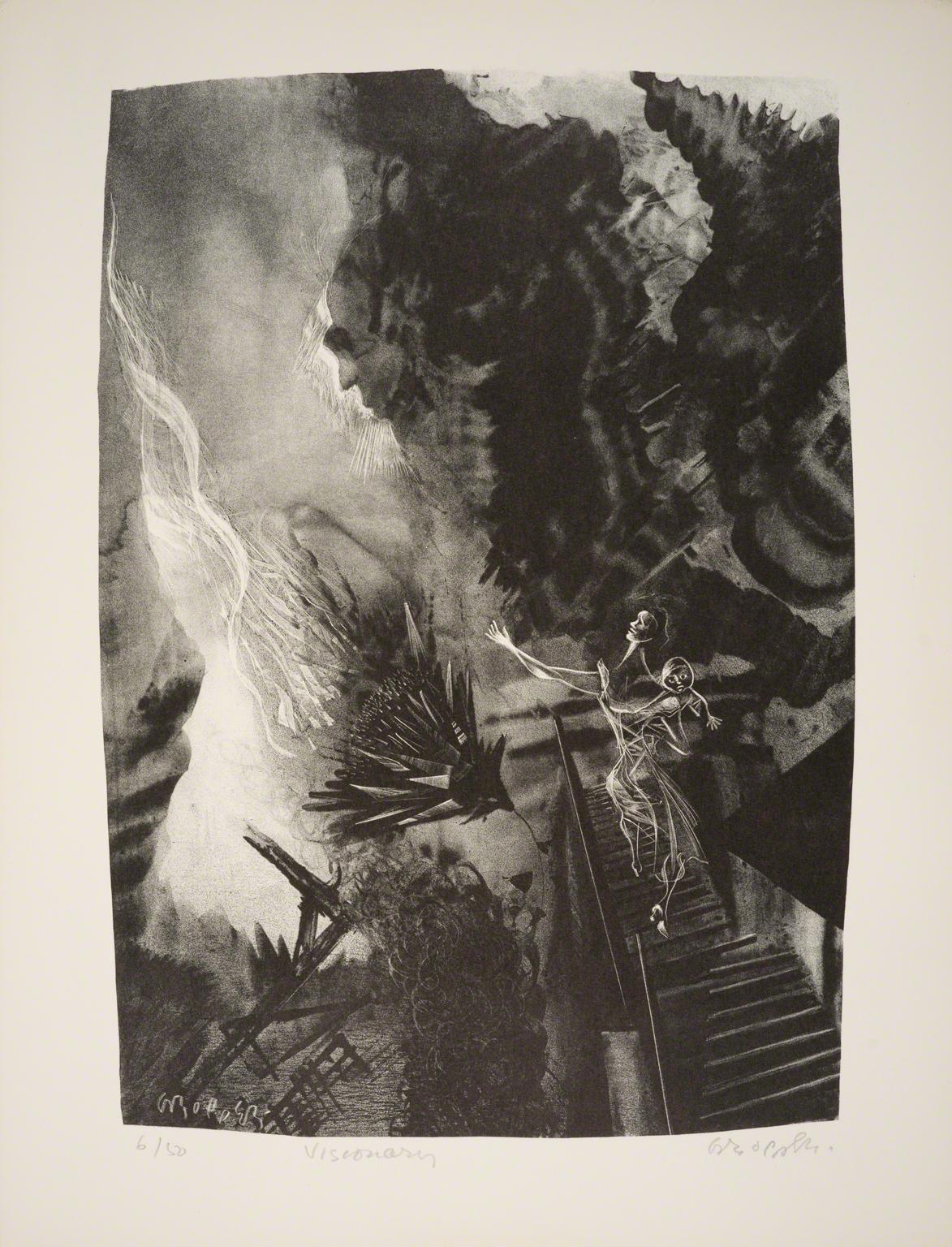 William Gropper, Visionary from Capriccios, 1953-57.