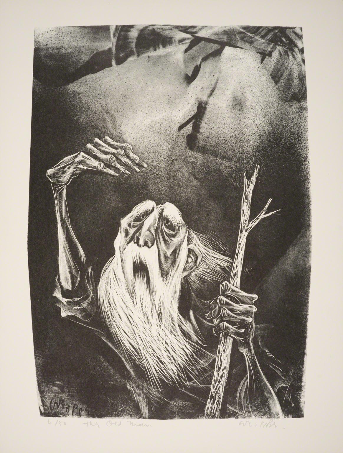 William Gropper, The Old Man from Capriccios, 1953-57.