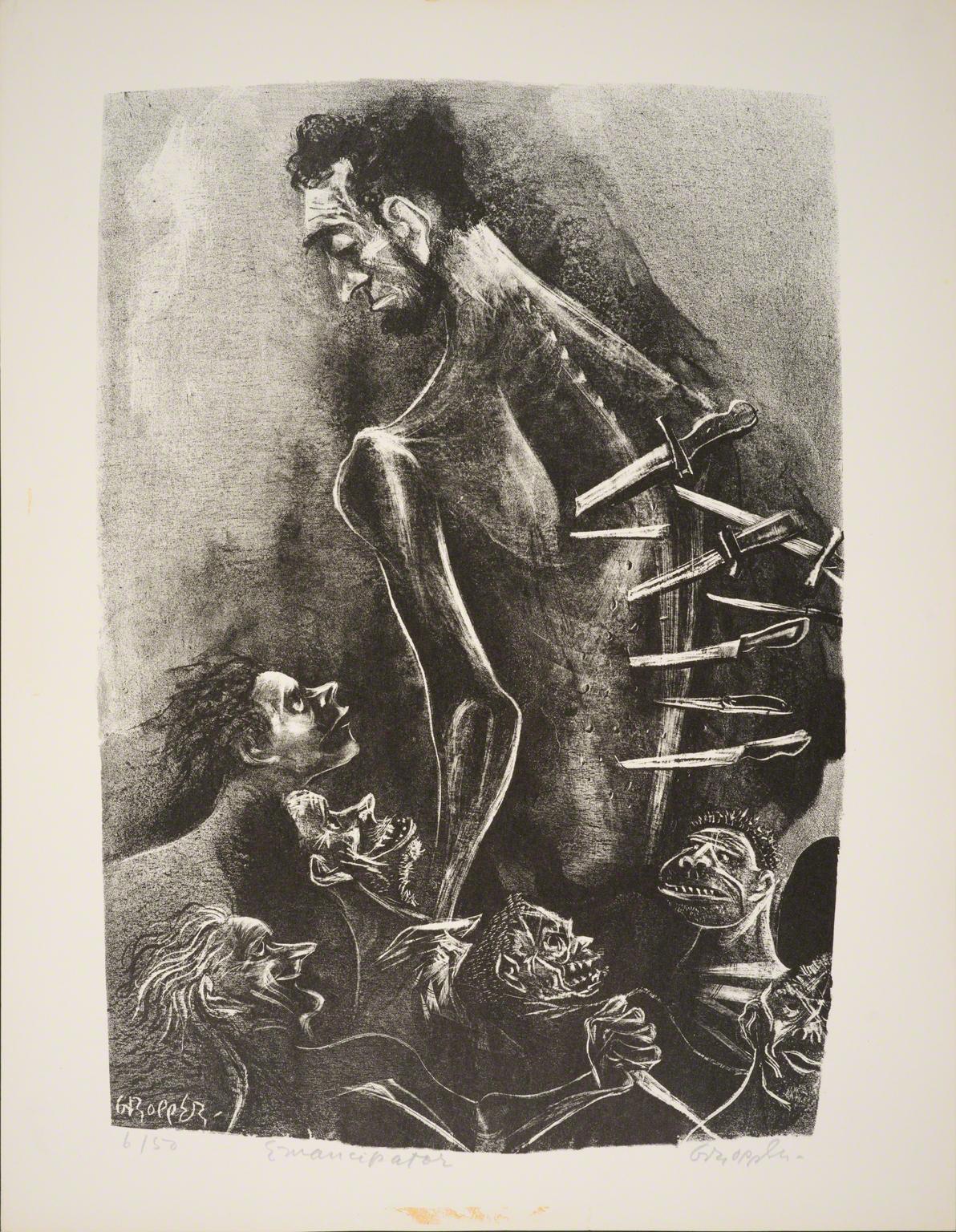 William Gropper, Emancipation from Capriccios, 1953-57.