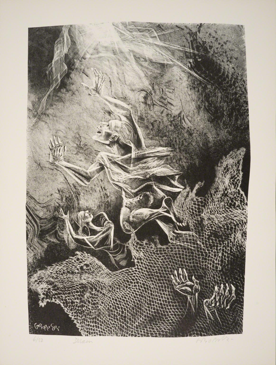 William Gropper, Dream from Capriccios, 1953-57.