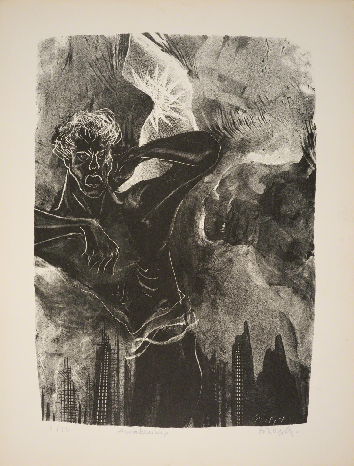 William Gropper, Awakening from Capriccios, 1953-57.